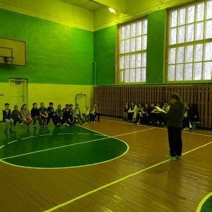 Школьный этап Президентских состязаний завершился сегодня творческим конкурсом.